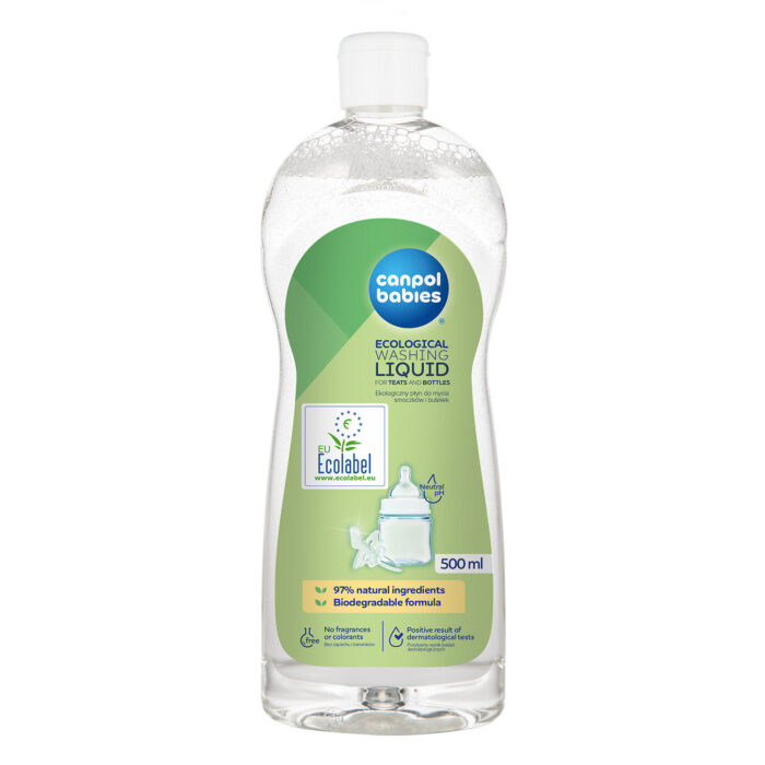 Рідина для миття пляшечок і сосок Canpol babies Ecological Washing Liquid