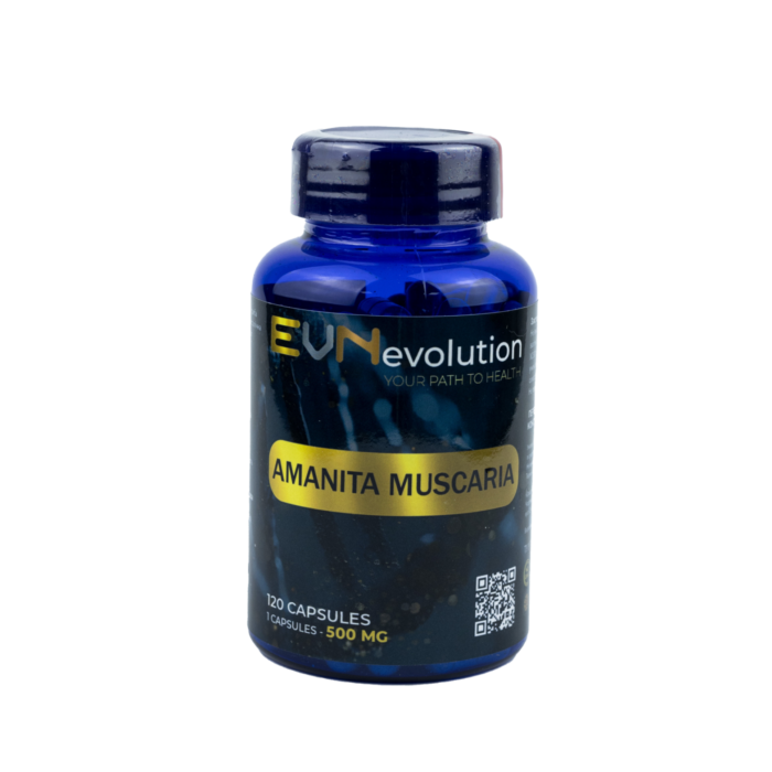 EVN Evolution Amanita Muscaria 500 mg Червоний Мухомор 500 мг, 120 капсул