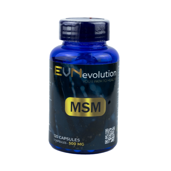 EVN Evolution MSM 500 mg, Метилсульфонілметан 500 мг, 120 капсул