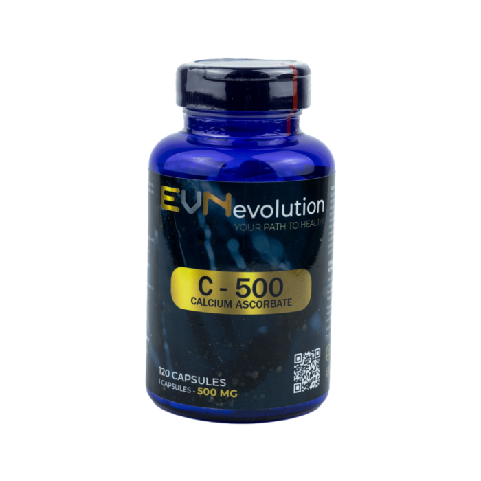 EVN Evolution Calcium Ascorbate C-500 Аскорбат кальцію 750 мг, 120 капсул