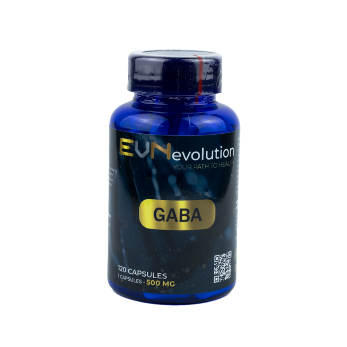 EVN Evolution GABA Гамма-аміномасляна кислота 500 мг, 120 капсул