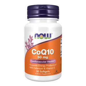 Now Foods CoQ10 50mg Коензим, 50 мг в капсулах