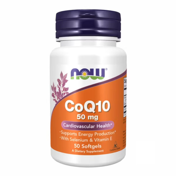 Now Foods CoQ10 50mg Коензим, 50 мг в капсулах