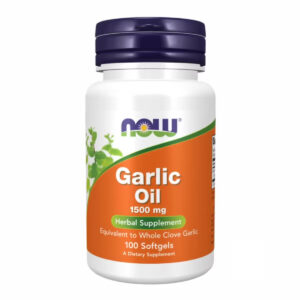 Now Foods Garlic Oil 1500mg, Часникова олія,  100 капсул