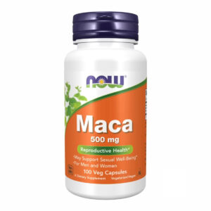 Now Foods Maca 500mg, Перуанська Мака 500 мг, 100 вег капсул