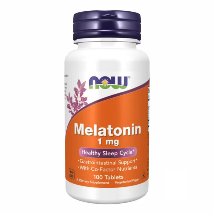 Now Foods Melatonin 1mg, Мелатонін 1 мг, 100 таблеток