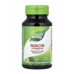 Nature's Way Niacin 100 mg Ніацин (вітамін В3) 100 мг, 100 капсул