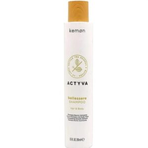 Kemon Actyva Bellessere Shampoo Шампунь з натуральними оліями для волосся і тіла, 250 мл