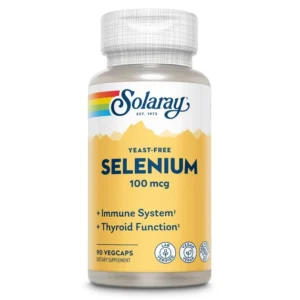 Solaray Selenium, 100mcg, Cелен 100 мкг, 90 капсул