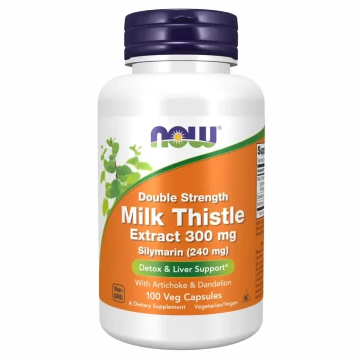 now foods milk thistle extract 300mg, Екстракт розторопші, 100 вег капсул