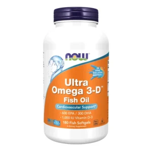 Now Foods Ultra Omega-3D Fish Oil, Омега-3 Ультра Риб'ячий жир, в капсулах