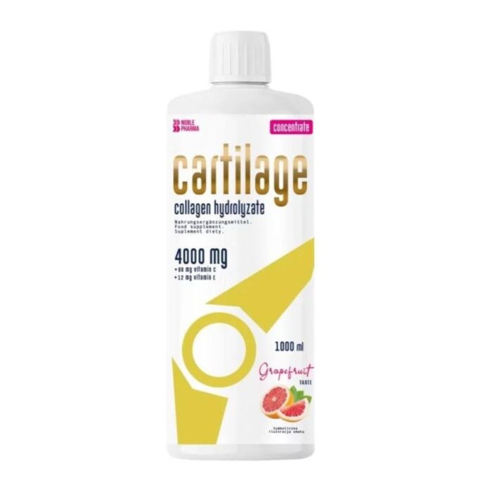 Noble Pharma Cartilage Concentrate, Концентрат гідролізату колагену 4000 мг, 1000 мл