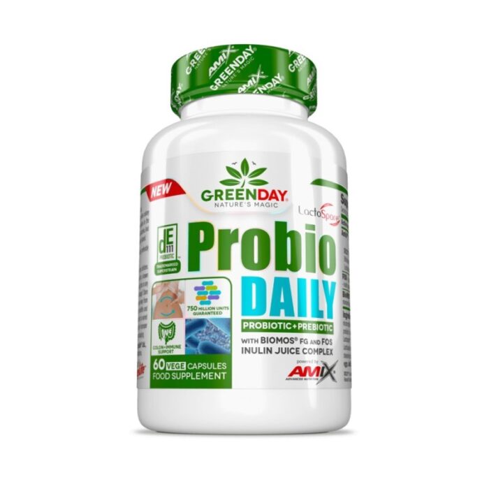 Green Day Probio Daily, Пробіо, 60 вег капсул