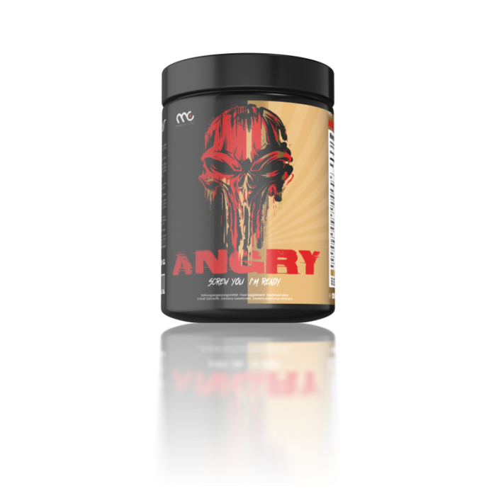 Muscle Clinic ANGRY Pre-WorkOut, Передтренувальний комплекс, 300 г