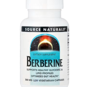 Source Naturals Berberine, Берберин, 500 мг 120 вег капсул