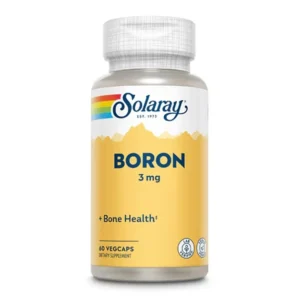 Solaray Boron 3mg, Бор 3 мг, 60 вег капсул