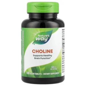 Nature's Way Choline 500 mg Холін 500 мг, 100 вег капсул