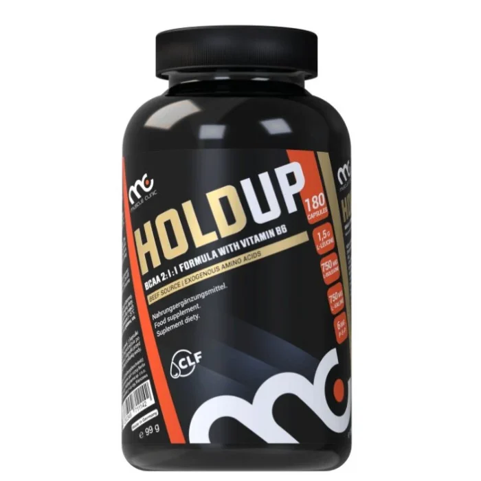 Muscle Clinic HoldUp, Амінокислоти BCAA, 180 капсул