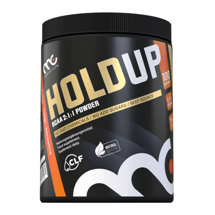 Muscle Clinic HoldUp BCAA 2:1:1, Амінокислоти BCAA, 400 г