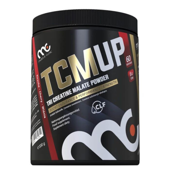 Muscle Clinic TCM Up, Креатин малат, смак вишня, 330 г