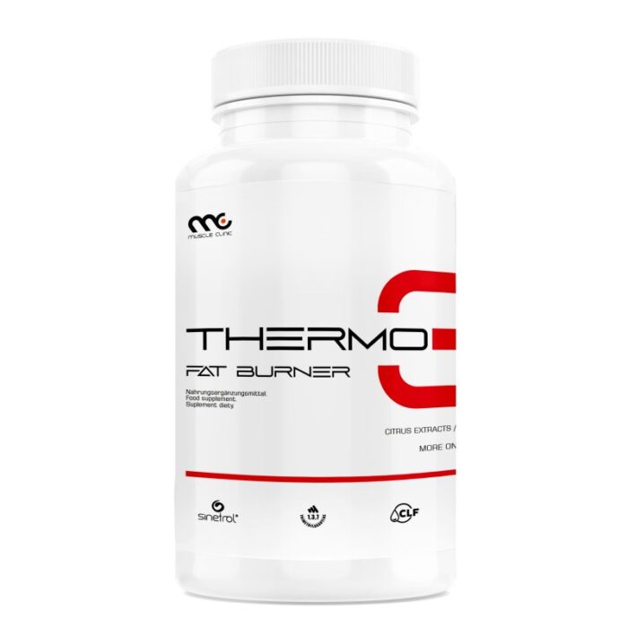 Muscle Clinic Thermo3, Жироспалювач, 180 капсул