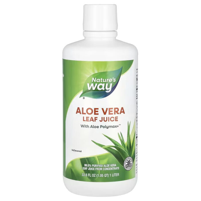 Nature's Way Aloe Vera Leaf Juice, сік з листя Алое Вера, 1000мл