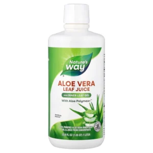 Nature's Way Aloe Vera Leaf Gel, Алое Вера гель питний, 1000мл
