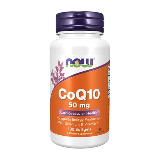 Now Foods CoQ10 50mg Коензим, 50 мг в капсулах - Зображення 2