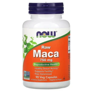 Now Foods Maca 750mg, Перуанська Мака 750 мг, 90 вег капсул