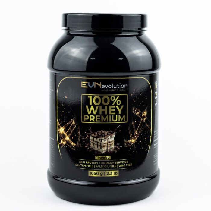 evn evolution 100% whey premium Сироватковий протеїн, смак Тірамісу, 1050 г