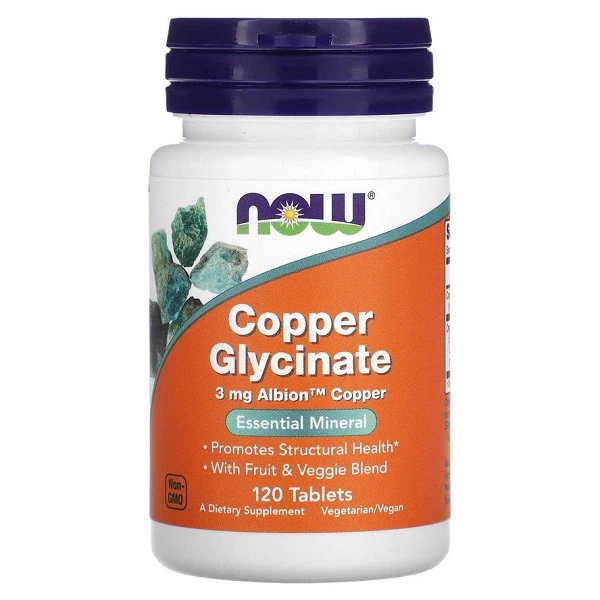 now foods copper glycinate