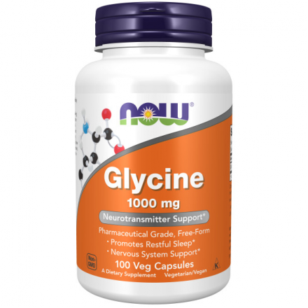now foods glycine 1000 mg