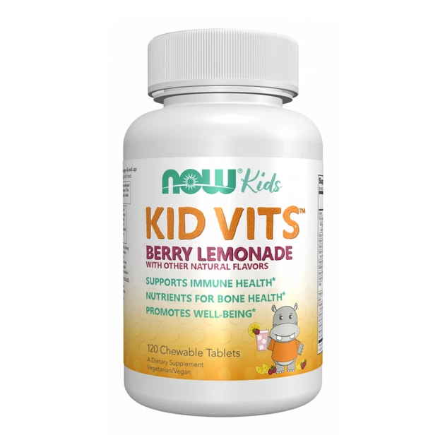 now foods kid vits berry lemonade
