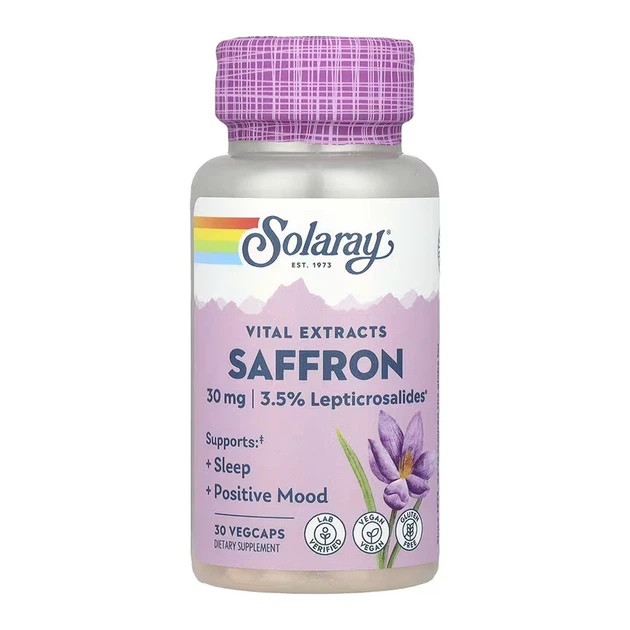 solaray vital extracts saffron